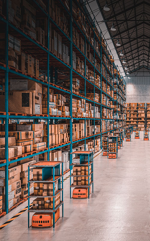 Progettazione scaffalature logistica